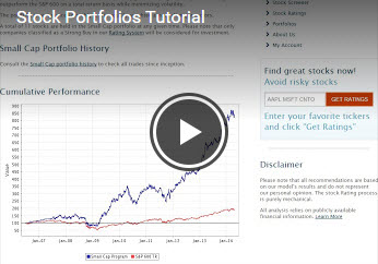 Stock Portfolios Tutorial